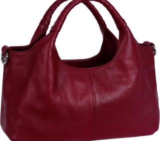 Genuine Leather Shoulder Bags Purses and Handbags for Women Satchel Designer Cross Body  Medium Size Tote